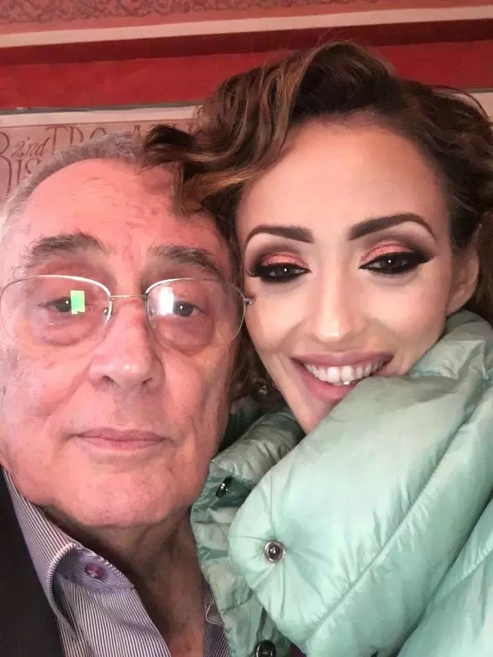 Nidia Moculescu si tatal ei3