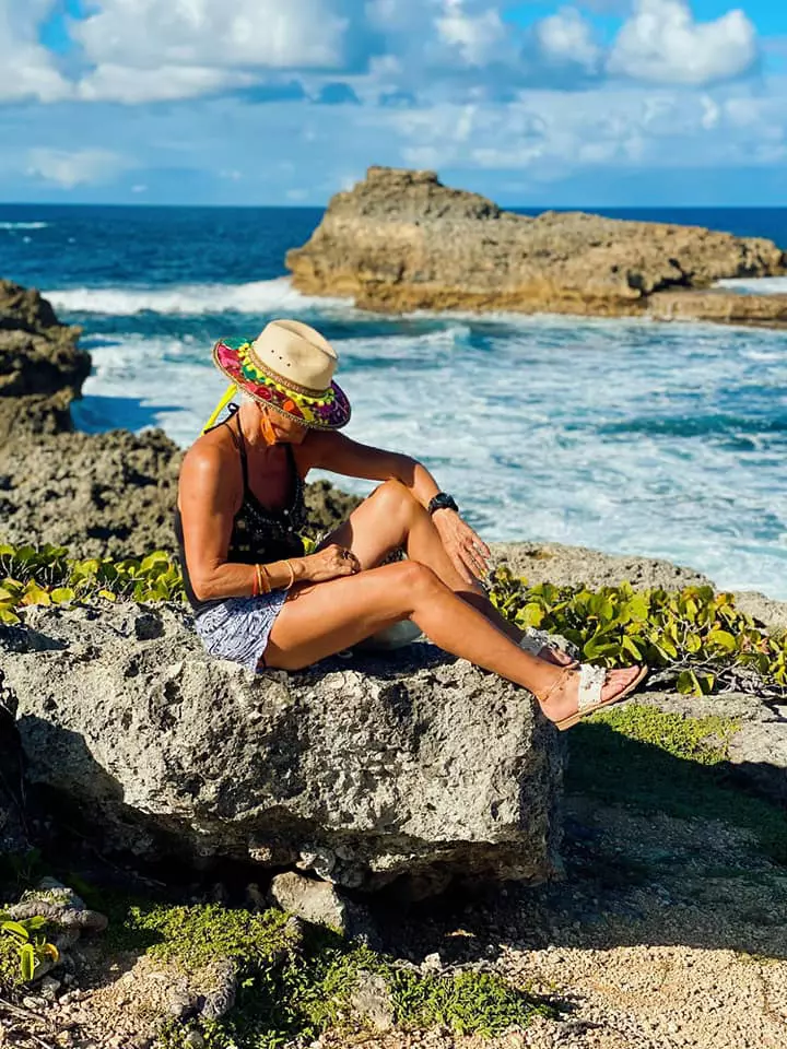 Monica Tatoiu în Guadeloupe