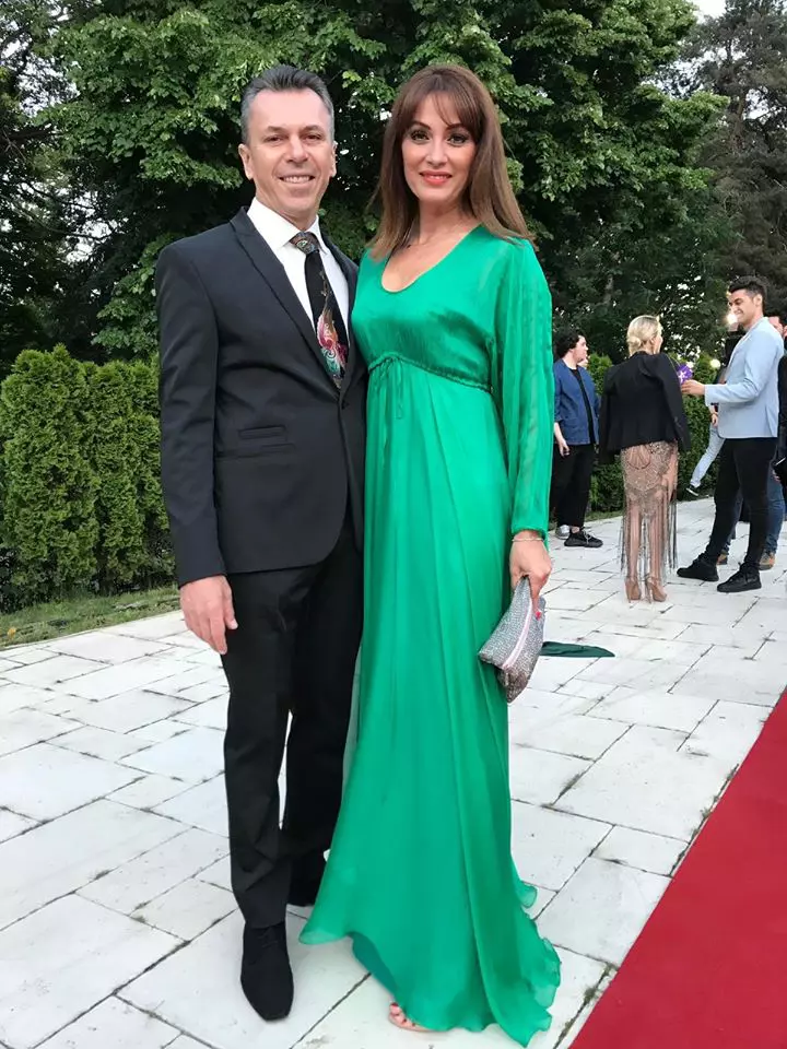 Anca Țurcașiu și fostul soț, medicul stomatolog Cristian Georgescu