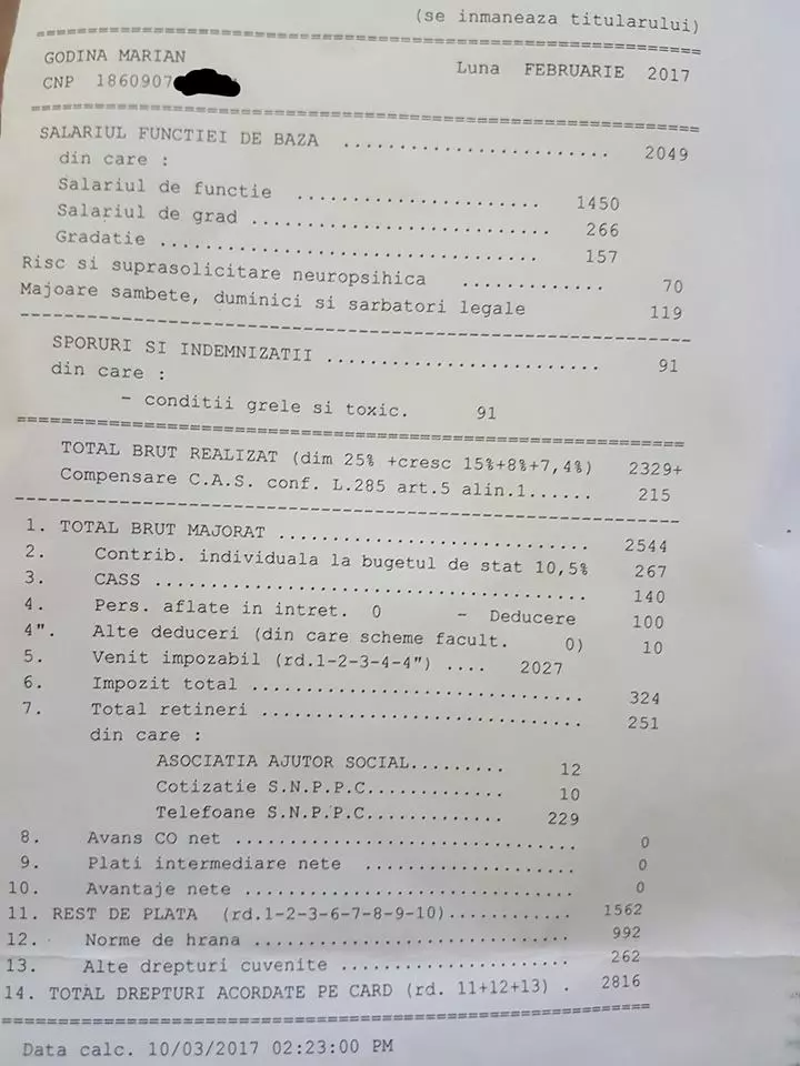 fluturas de salariu Marian Godina