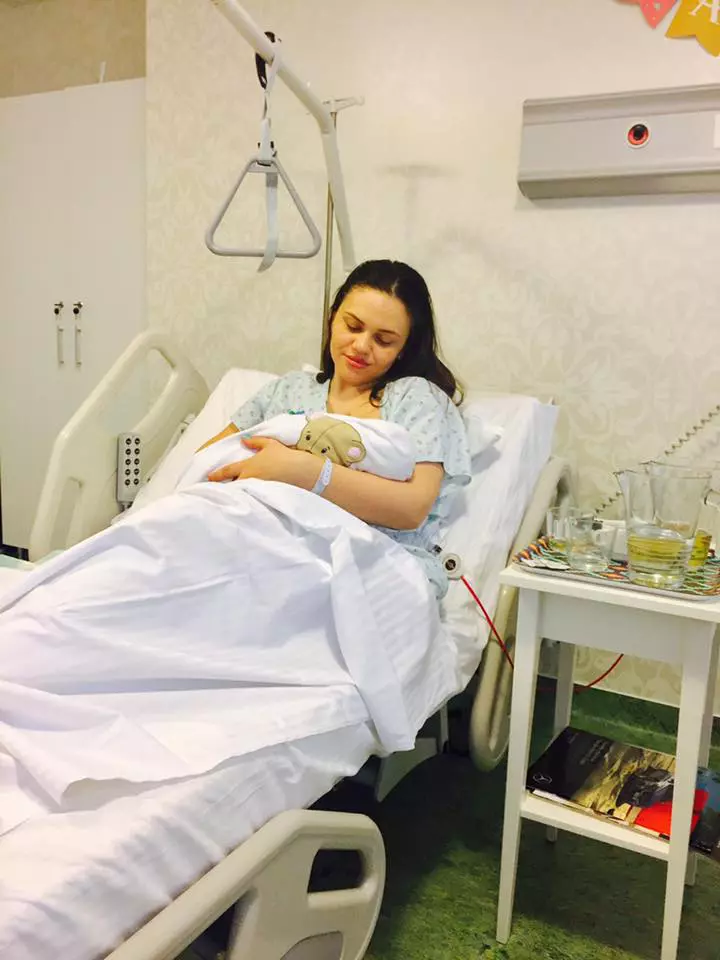 Cristina Șișcanu copil