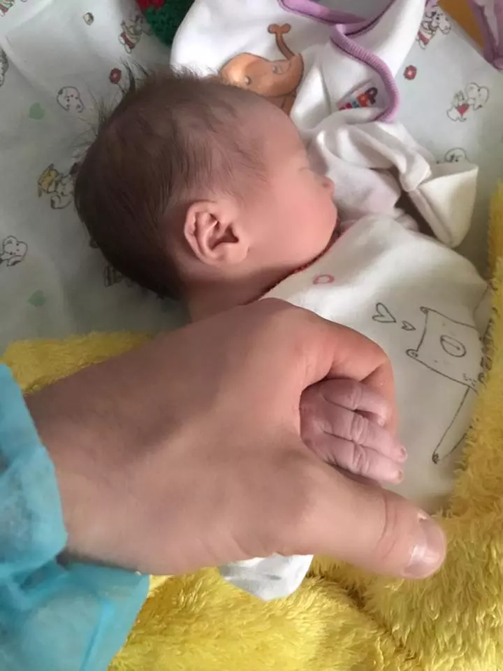 Prima fotografie cu fetița Gabrielei Cristea și a lui Tavi Clonda