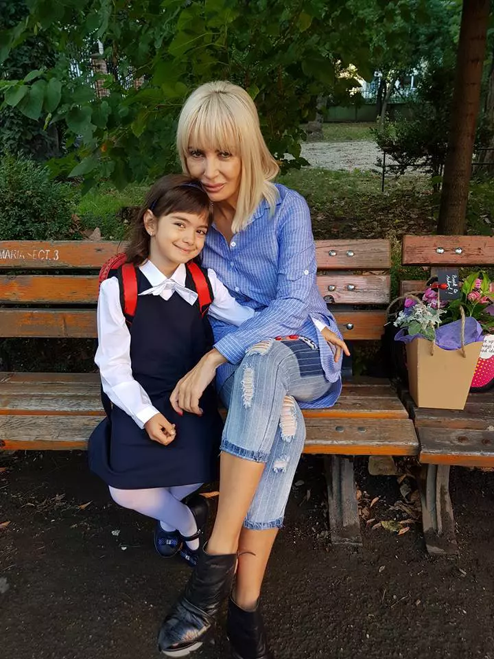 Daniela Gyorfi si fiica ei