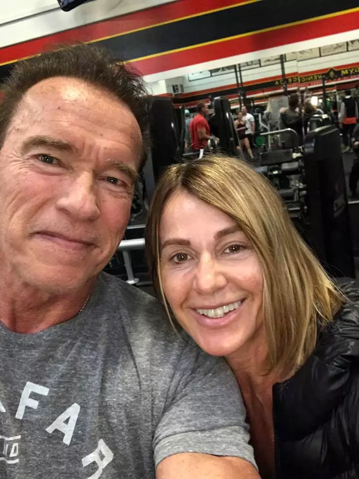 Nadia Comăneci și Arnold Schwarzenegger2