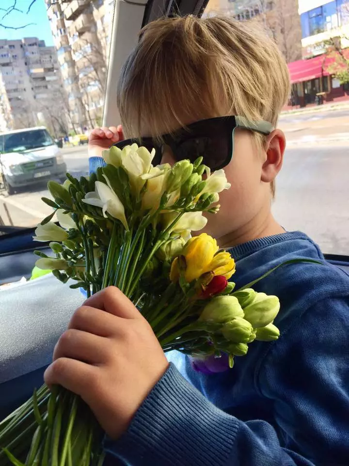 Vladimir, baietelul Andreei Marinescu