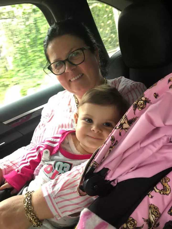 Sofia, fetiţa Mădălinei Pamfile