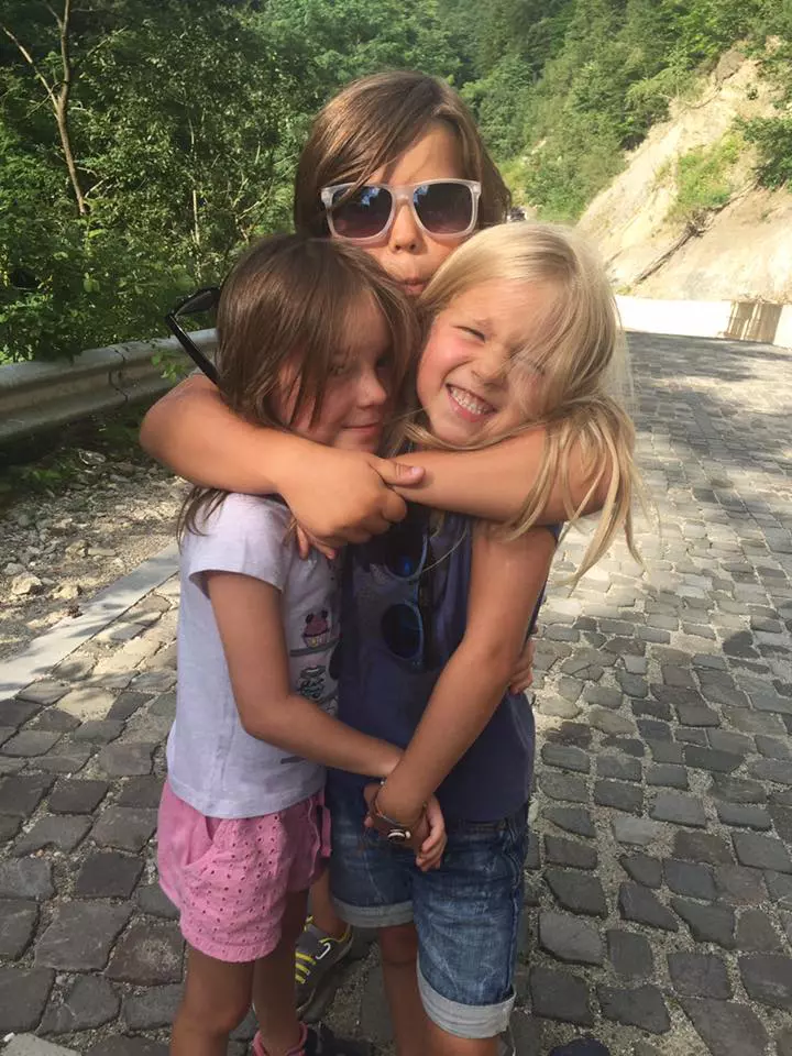 Cei trei copii ai actorului