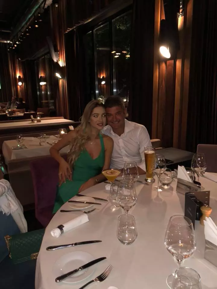 Laura Dinca si Cristi Boureanu