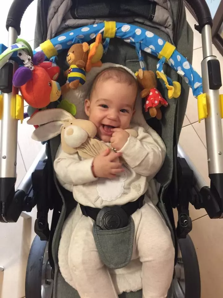 Cezar Ioan, băieţelul Roxanei Ciuhulescu, va împlini un an pe 12 iulie