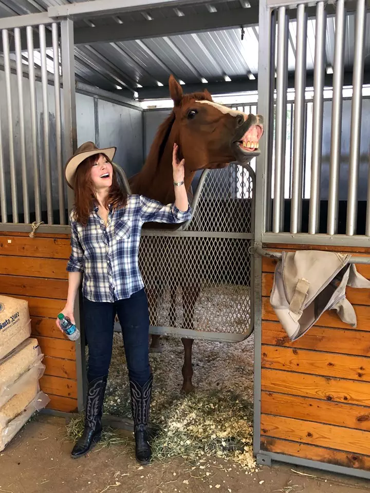 Victoria Principal şi-a deschis o fermă unde sunt salvate şi îngrijite animale