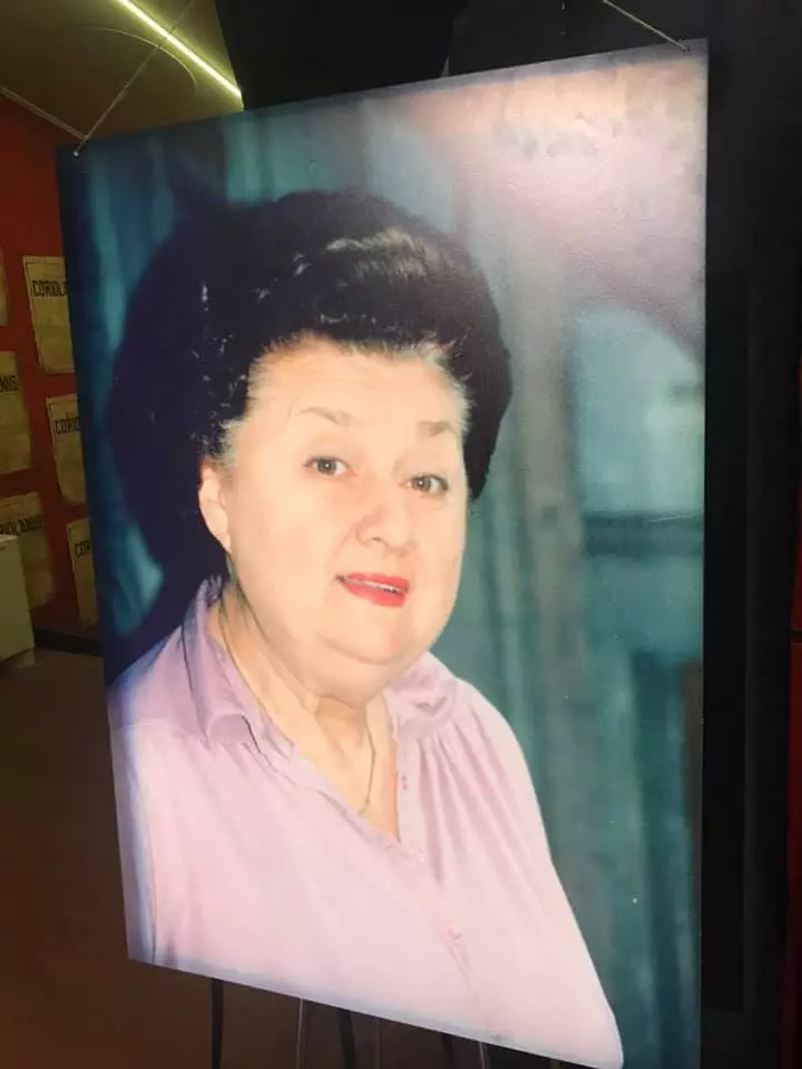 Andreea Berecleanu la priveghiul Tamarei Buciuceanu 3