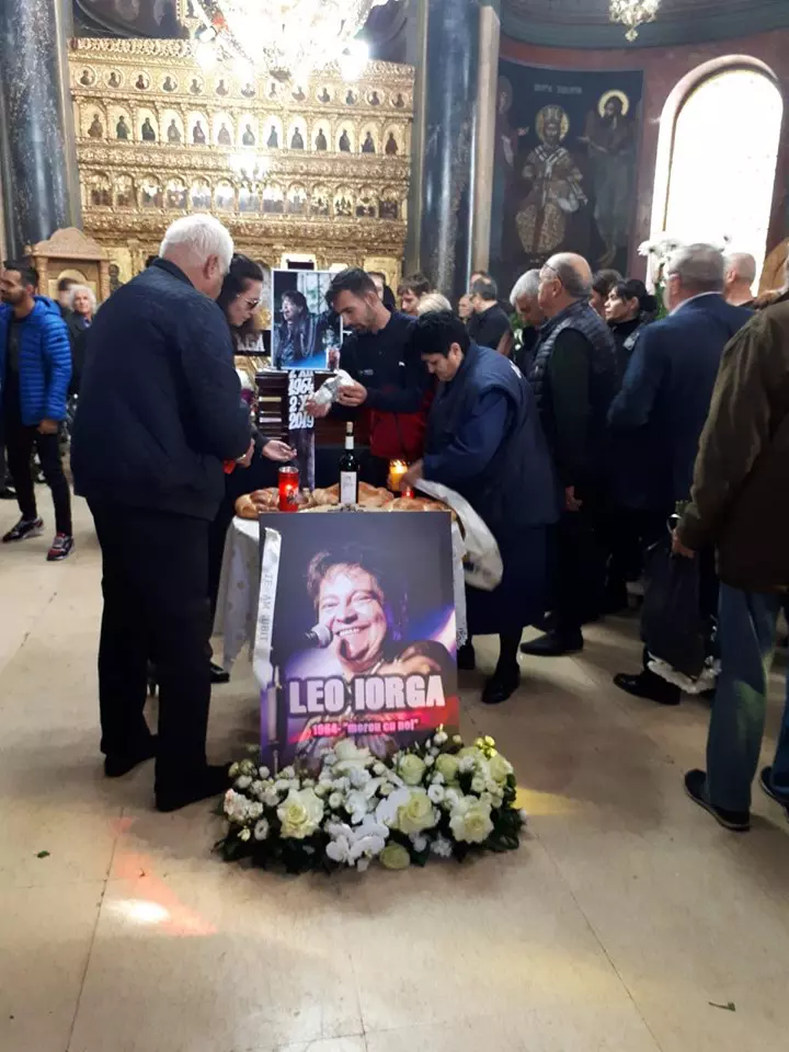 Înmormântare Leo Iorga