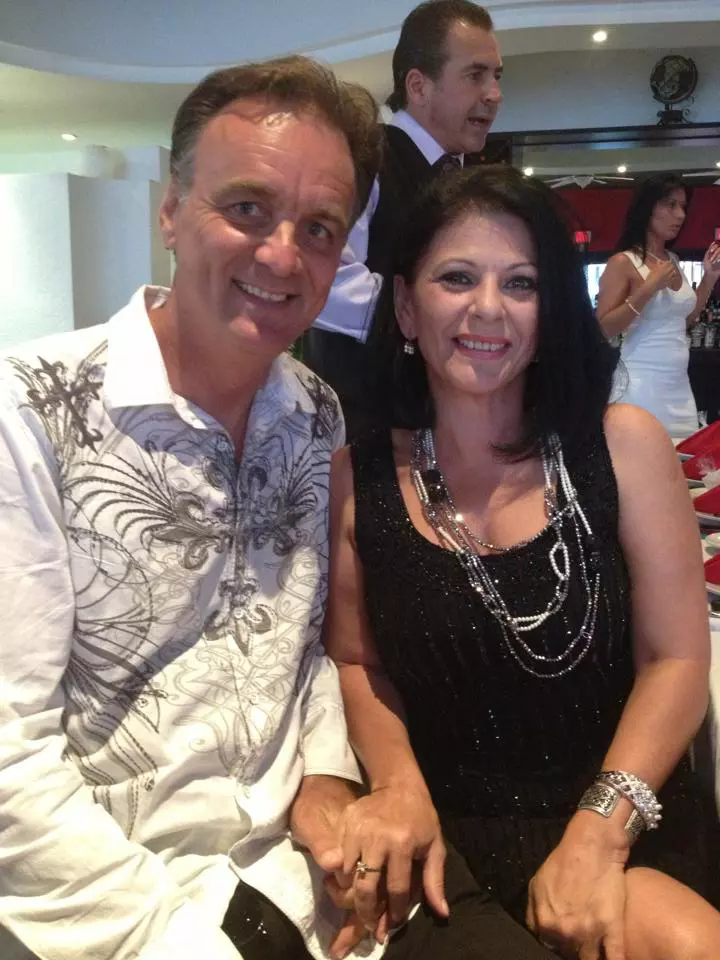 Elena Cârstea  și soțul ei