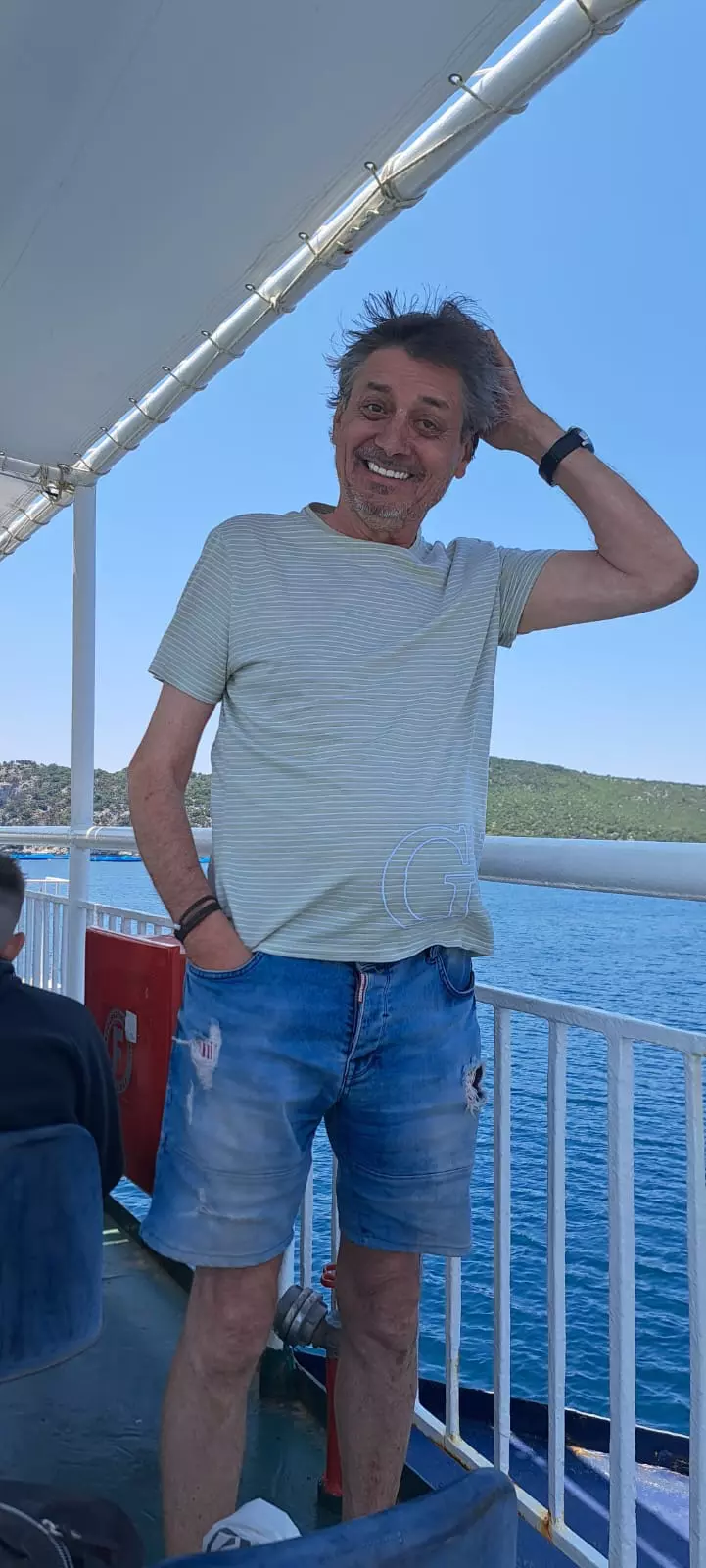 Petre Brănișteanu la mare