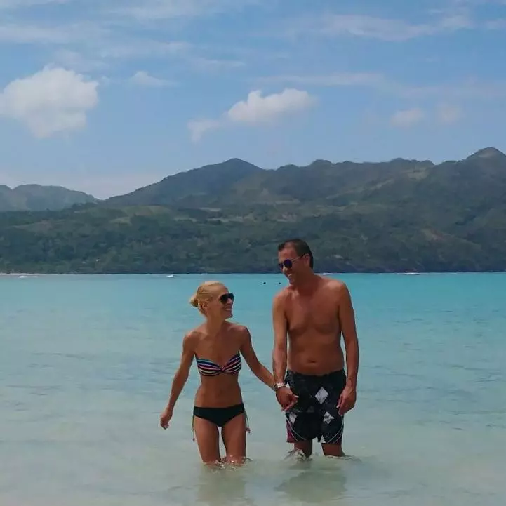 Cosmin Cernat și soția lui, Mădălina Moroșanu