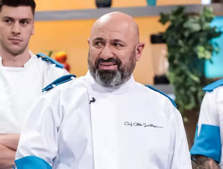Cătălin Scărlătescu, in platoul Chefi la cutite