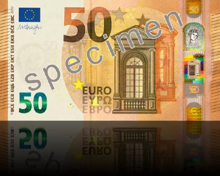 bancnota noua de 50 de euro