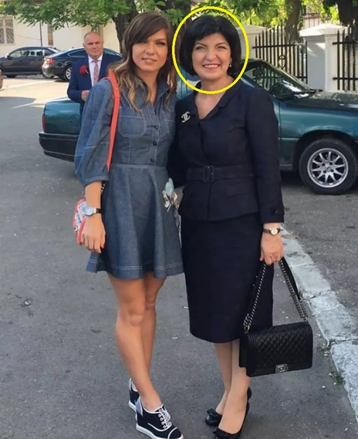 Simona Halep și mama ei
