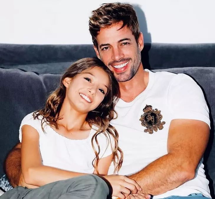 William Levy si fiica sa