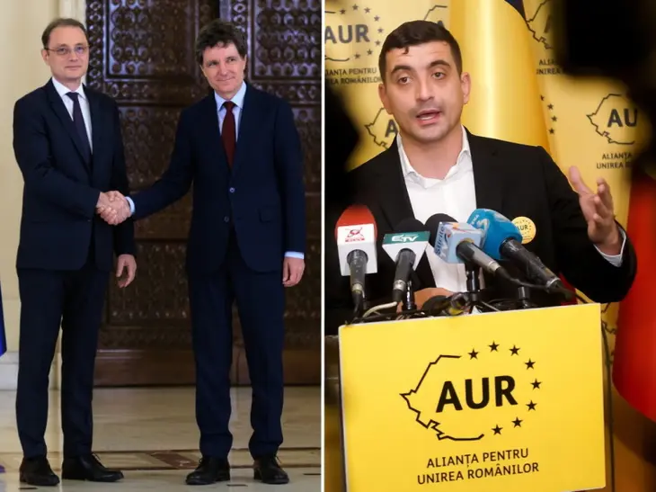 Anunțul de doar 15 cuvinte cu care George Simion l-a desființat pe Luca Niculescu. Ce mesaj a transmis liderul AUR