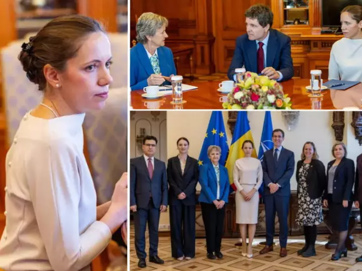 Detaliul care a stârnit valuri de comentarii. „Mirabela Grădinaru nu știe...” Cum a apărut partenera președintelui Nicușor Dan, la o întâlnire de la Cotroceni. De ce rochia ei a devenit ținta dezbaterilor pe internet