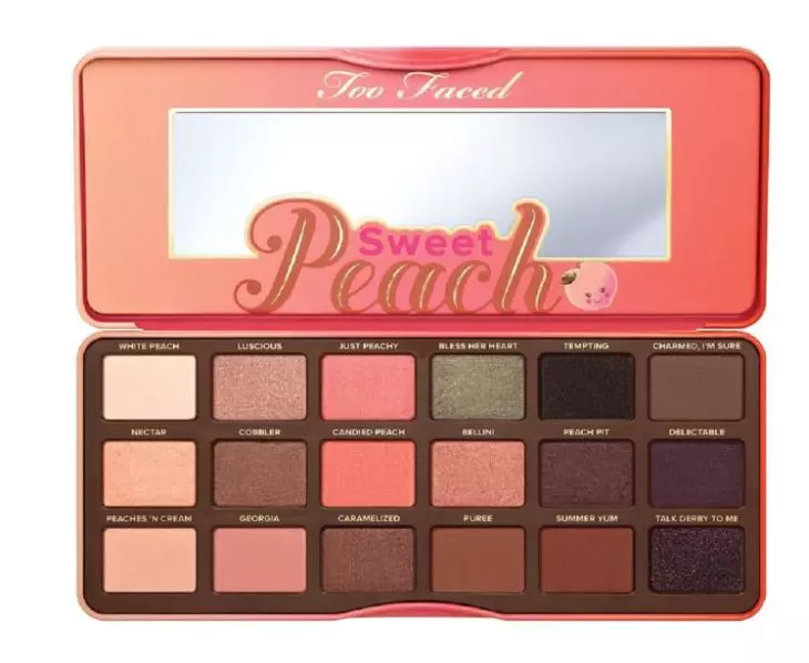 Trusă de farduri, Too Faced, Sweet Peach Palette, 233 lei, disponibilă Sephora