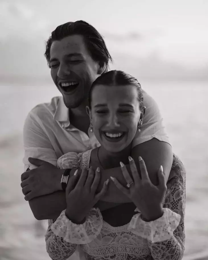 millie bobby brown logodna