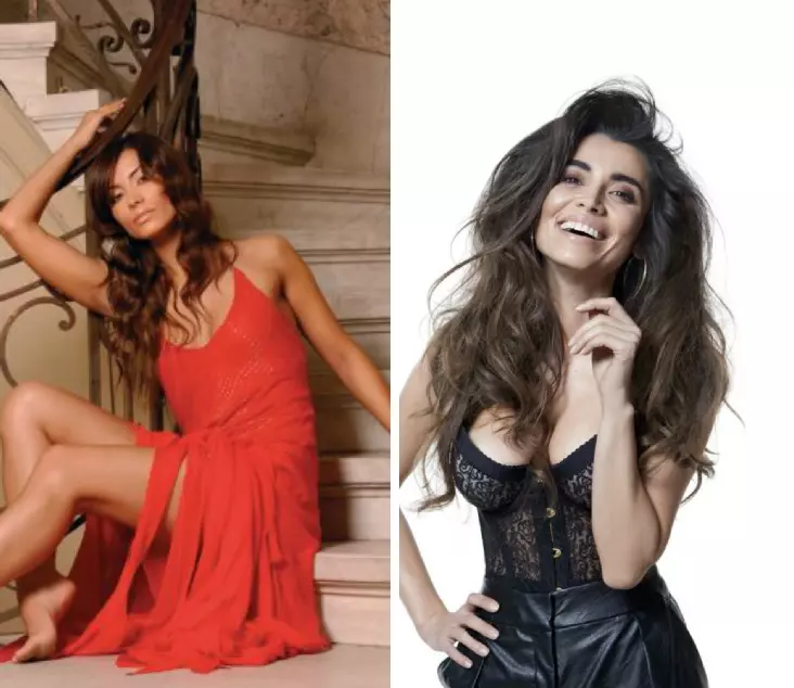 Lili Sandu în 2004 și acum