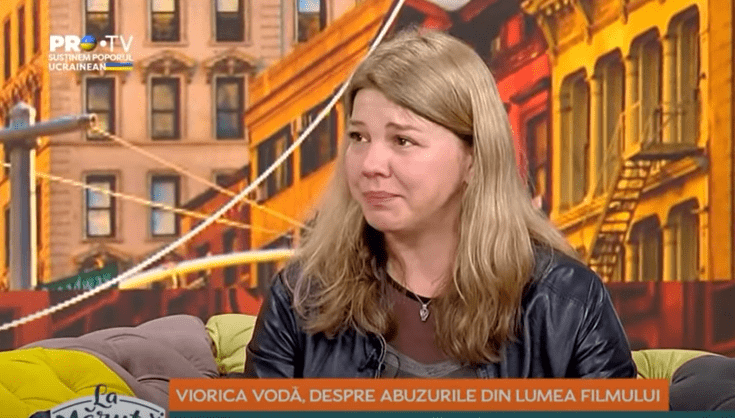 Viorica Voda in lacrimi la Maruta