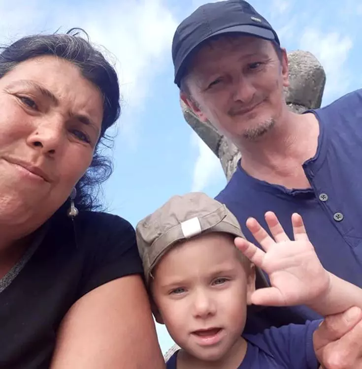 ioana tufaru cu fiul