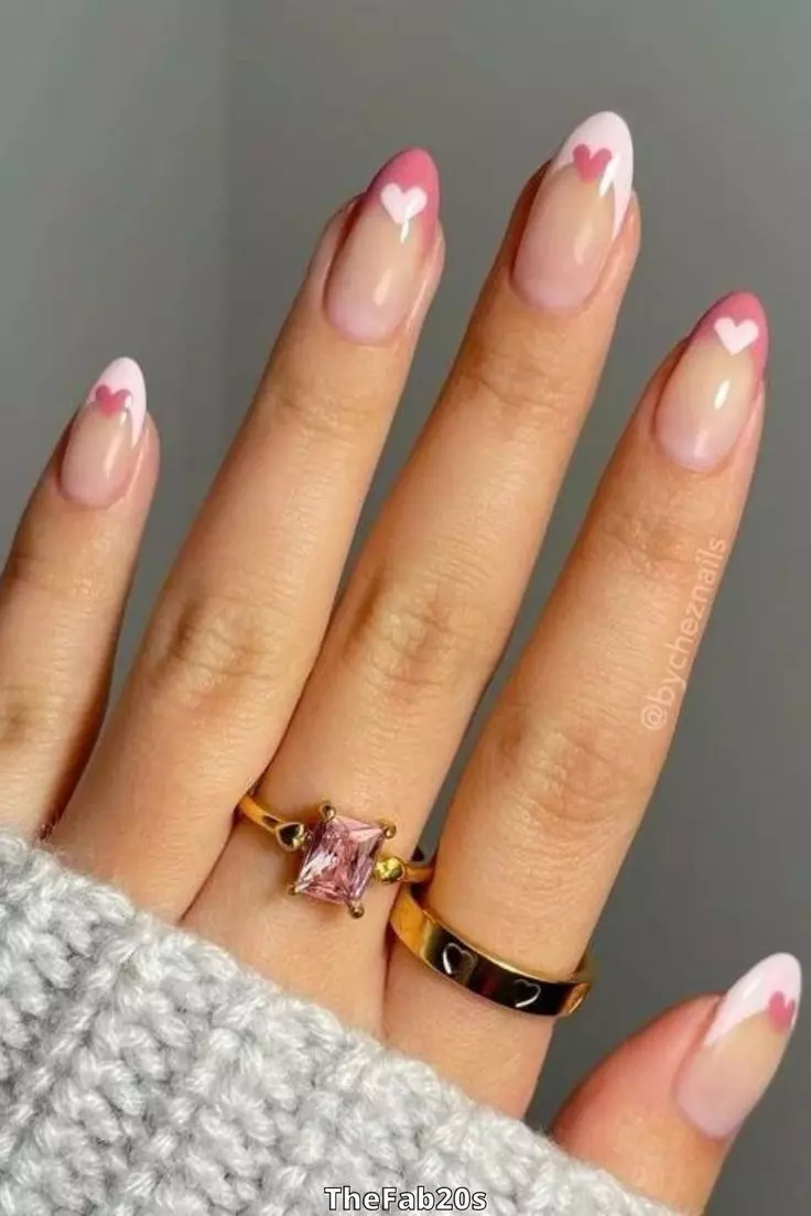 61+ Pink and White Nails To Keep It Classy And Timeless