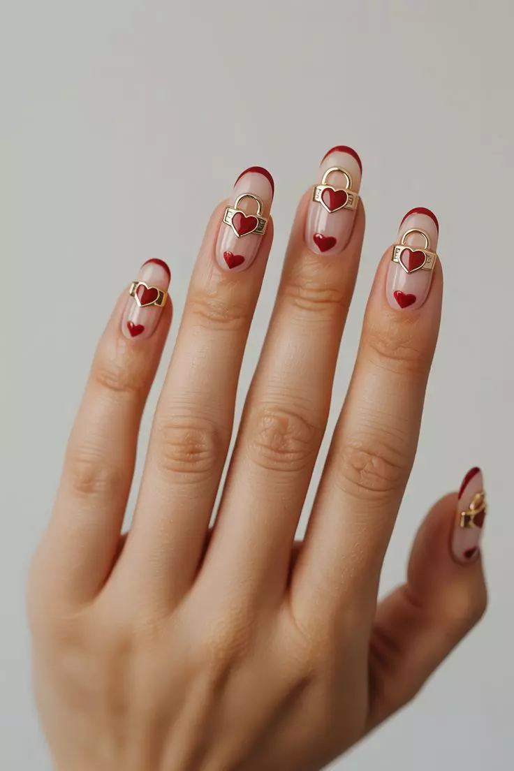 Manichiuri romantice pentru Valentine's Day 2026 (22)