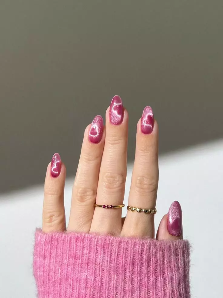 Manichiuri romantice pentru Valentine's Day 2026 (2)