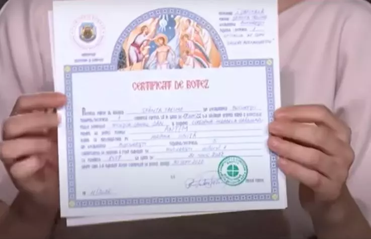 certificat botez fiu nicusor dan