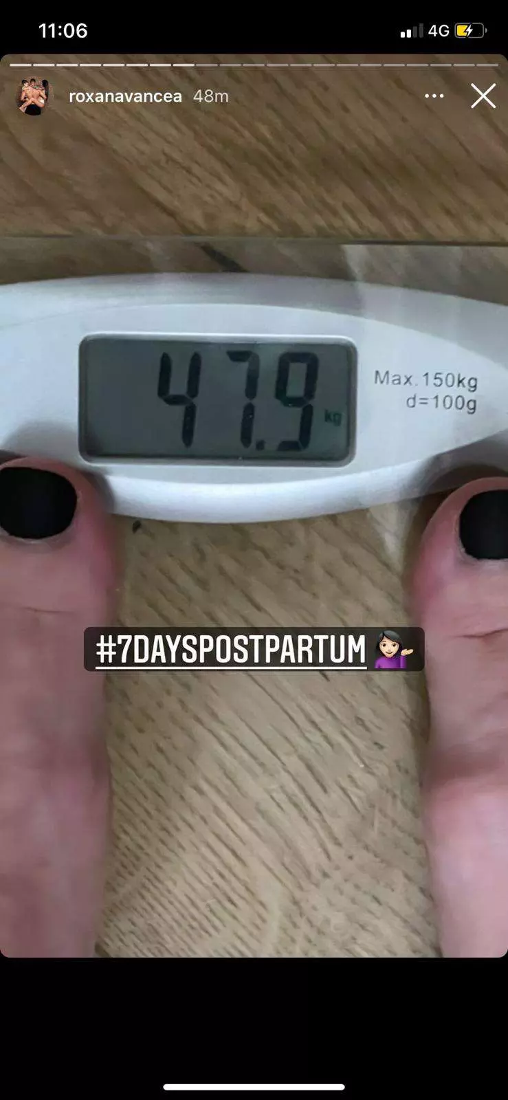 Roxana Vancea are 47 de kg