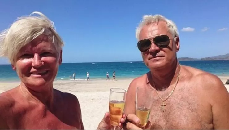 Monica Tatoiu și soțul ei