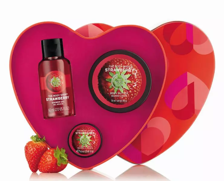 Set, The Body Shop, Mini Love Me Strawberry, 104 lei