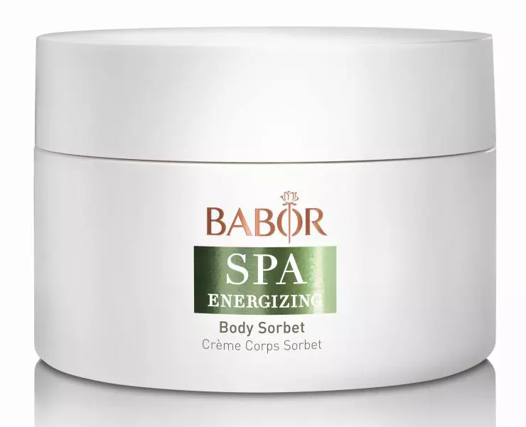Cremă de corp cu efect energizant, Babor, Spa Energizing Body Sorbet, 294 lei, disponibilă toplineshop.ro