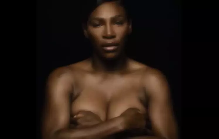 Serena Williams topless