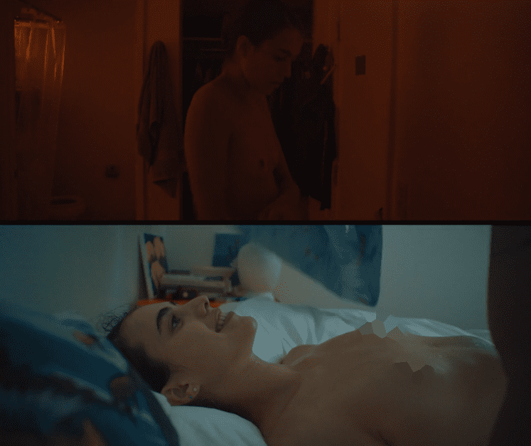 Shia LaBeouf si Margaret Qualley (2)