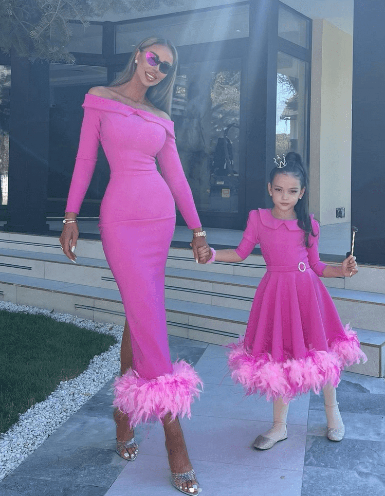 bianca si sofia in roz