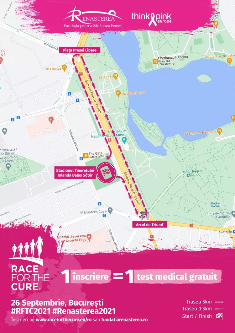 Traseu-Race-for-the-Cure-Romania-26-septembrie-2021