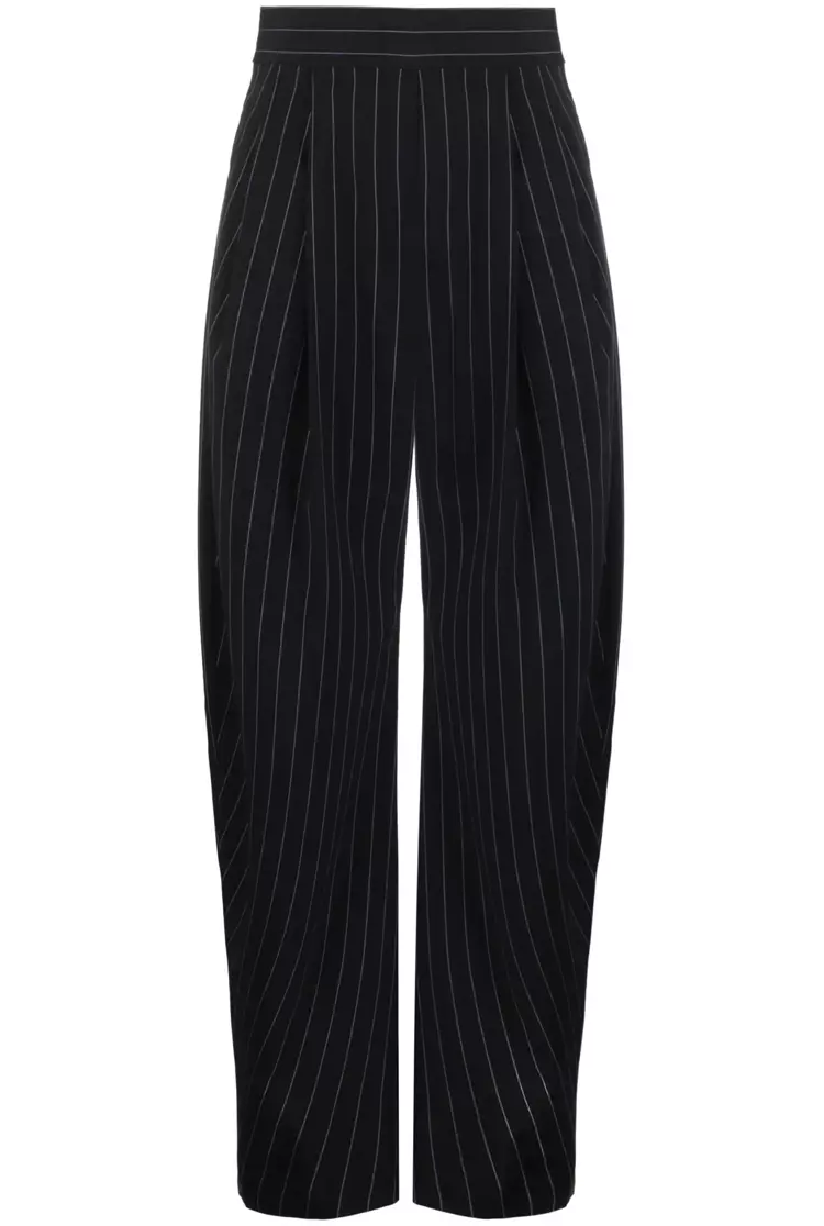 Pantaloni din amestec de viscoză, The Attico, 980 euro, www.farfetch.com