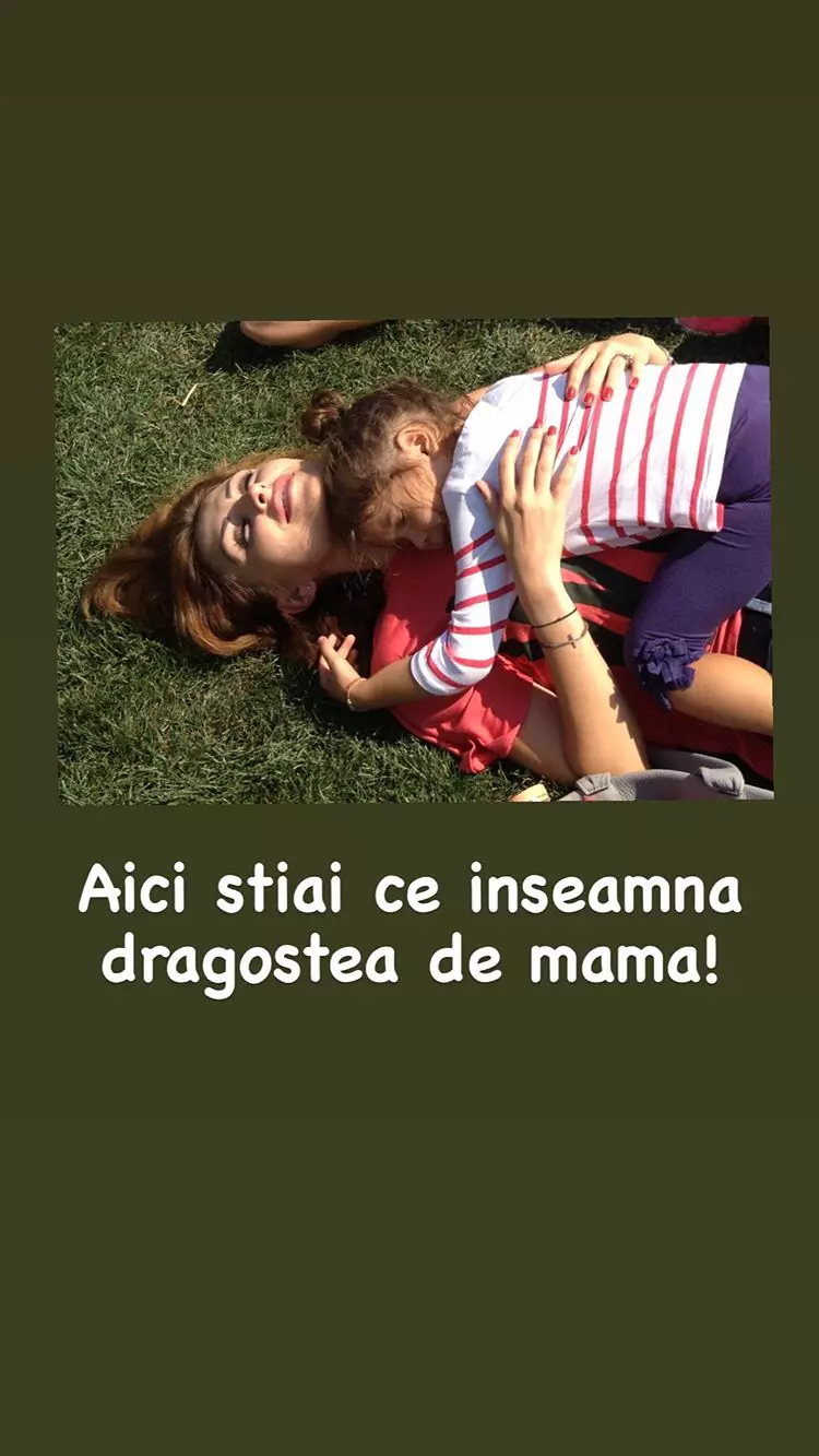 Roxana Blagu și fiica ei