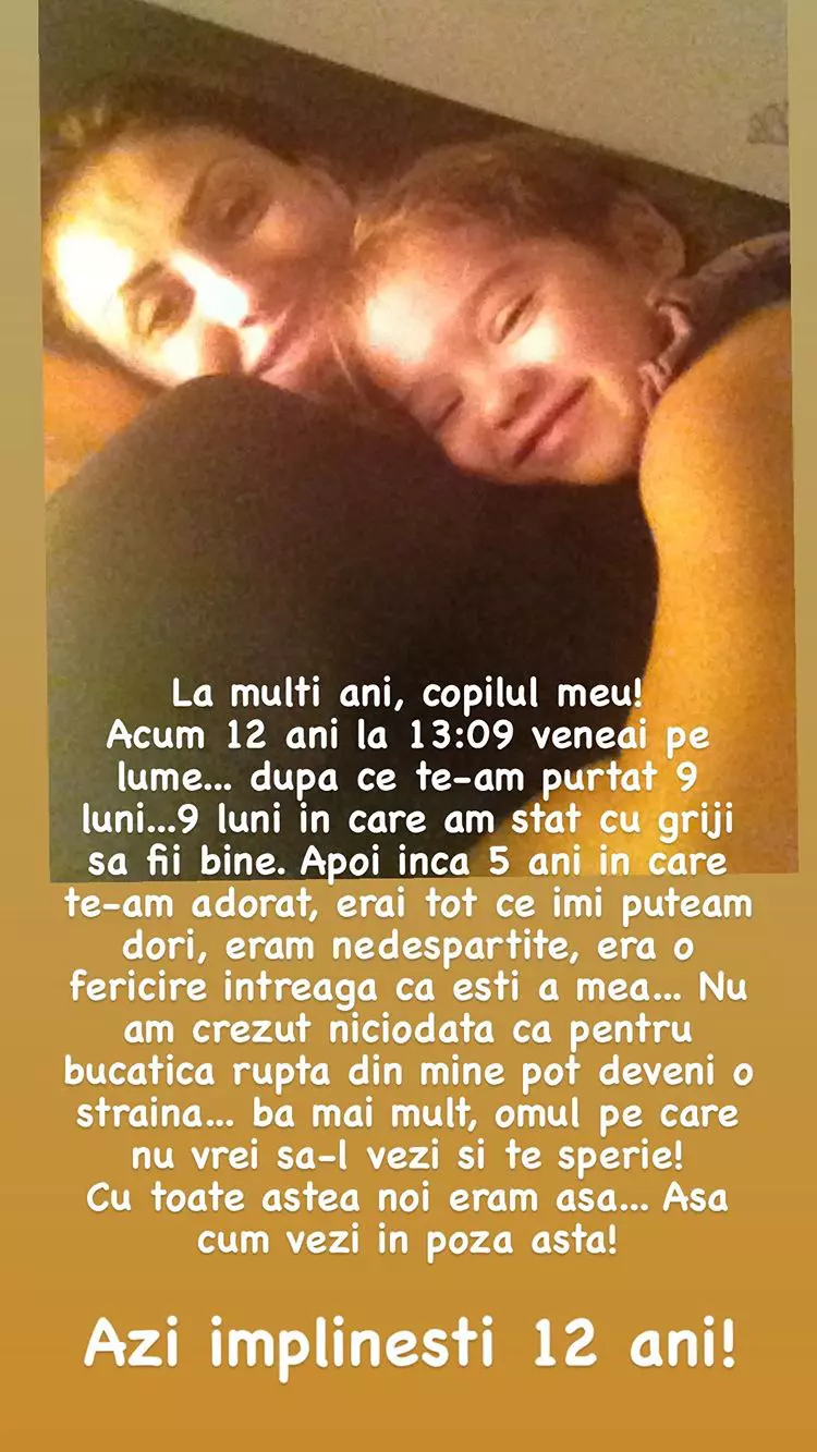 Roxana Blagu și fiica ei