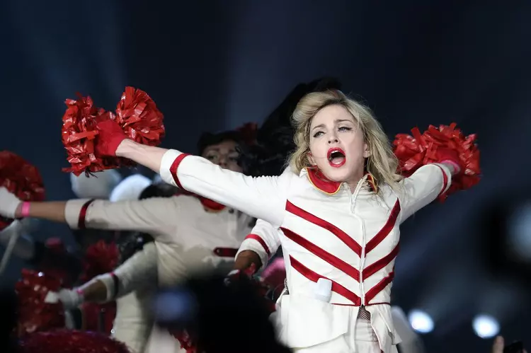 Madonna gives concert in St Petersburg