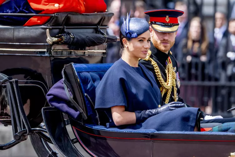 Meghan Markle, Printul Harry la Trooping the Colour