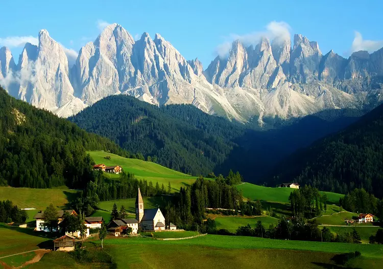 Santa Maddalena, Alpii Dolomiti, Ialia