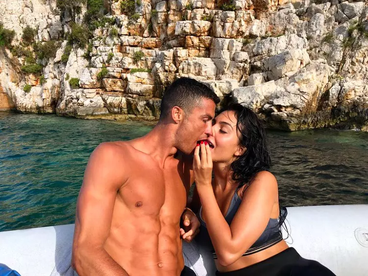 cristiano ronaldo si georgina rodriguez, vacanta in grecia