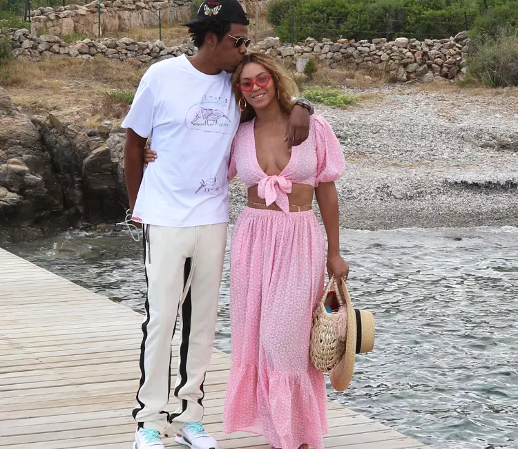 beyonce si jay-z pe plaja